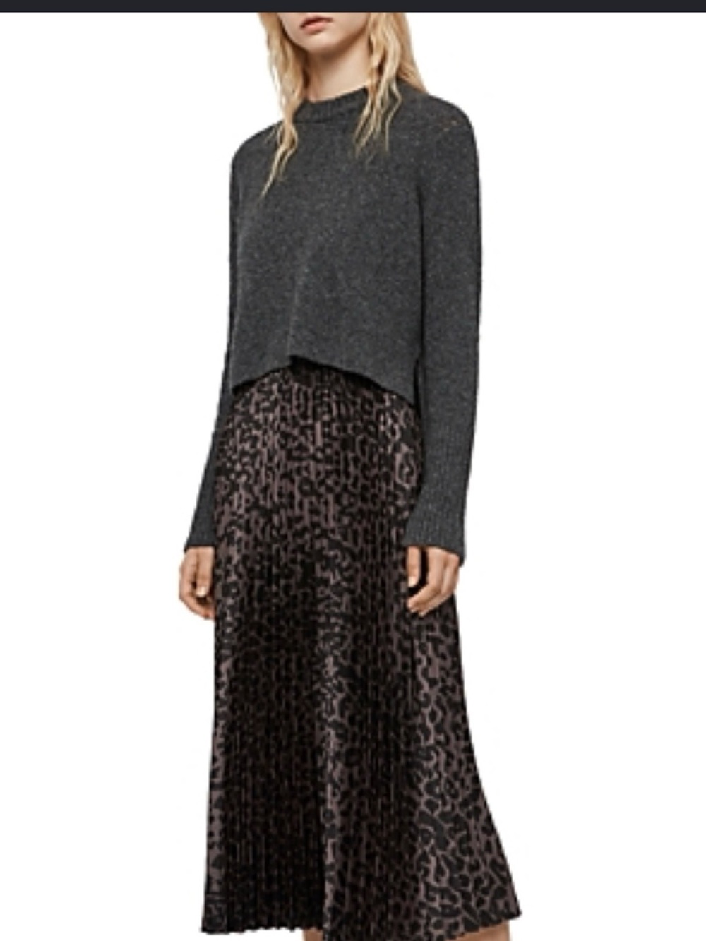 AllSaints two in one dress